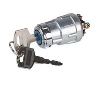 Interruttori di accensione Interruttore di accensione e avviamento con 12 V, 3 posizioni, terminali collegamento, 2 chiavi per auto, moto, trattore, rimorchio(With Silver Key)