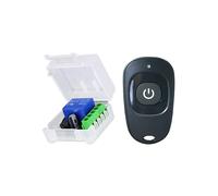 Interruttori di controllo remoto a 12 V, interruttori wireless a lungo raggio, telecomando wireless, guscio bianco, 315 MHz