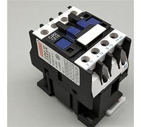 Interruttori elettromagnetici Contattore Avviatore elettronico trifase Contattori magnetici Relè 1 2a 3p 3 poli 1NO AC 24V 110V 220 Volt 380V Bobina CJX2-1210 3 5mm Montaggio su guida DIN Impianti ele