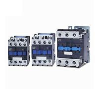 Interruttori elettromagnetici Contattore Contattori CA CJX2-6511 9A N. Trifase Montaggio su guida DIN Alimentazione elettrica 2 4V 36V 110V 220V 380V Componenti elettrici industriali Impianti elettric