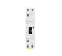 Interruttori elettromagnetici Contattore modulare CA for uso domestico su guida Din HCH8-25M 2P 25A 220V con interruttore di controllo manuale 2NO 1NO1NC o 2NC (Size : 2P 16A 2NO 230V)