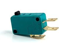 Interruttori Finecorsa 5Pcs Micro finecorsa 16A 250V 125V NO+NC 6.3mm 3 pin SPDT Microinterruttore 28mm 52mm Arc Roller Leva Interruttore tattile(Kw7-0)