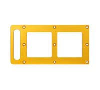 Interruttori Foro Presa Resistente alla Muffa Modello di Presa Strumento Lega di Alluminio Piastra di Posizionamento Modello di foratura per posizionamento e misurazioni accurati