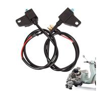 Interruttori freno a disco - Interruttori per cavo freno a disco impermeabili - Attrezzature elettriche per motocicli adulti, giovani, famiglia e professionisti