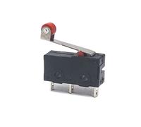 Interruttori industriali 10 pezzi/lotto KW11 Maniglia curva 250V 5A Microinterruttore in metallo a pulsante Bouton(Pulley)