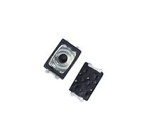 Interruttori industriali 50pcs 2x3x0.6 U Interruttore tattile a pulsante Tact Microinterruttore a 4 pin SMD Mini sottile pellicola con luce a chiave