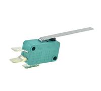 Interruttori industriali Micro finecorsa 16A 250V 125V NO + NC + COM 6.3mm 3 pin SPDT Microinterruttore 28mm 52mm Arc Roller Leva Interruttore tattile microinterruttore(52mm Lever)