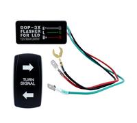 Interruttori Interni Del Motore Per UTV ON Off ON Indicatori Direzione A Bilanciere Con Interruttore Relè Lampeggiante