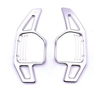 Interruttori Leva Paddle Alluminio Argento per Audi V2 2006-2012 A1-A6 S, Rs Tt