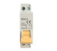 Interruttori Magnetotermici per barra DIN Bipolare Interruttore Magnetotermico (GD 217 1 MODULO 40 AMPERE)