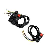 Interruttori Manubrio Moto Da 22mm Per Pulsante Clacson Universale Indicatore Di Direzione Lampada Elettrica Controller Avvio Luce Blocco Comandi Moto(1pair)
