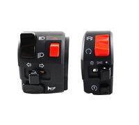 Interruttori Moto Pulsante Clacson Moto Indicatore Di Direzione Fendinebbia Elettrico Avvio Luce Interruttore Controller Manubrio Universale manubrio delle moto