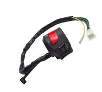 Interruttori Per Manubrio Moto Per Universali Da 8 Pollici Con Comando A Per Avviamento Elettrico Blocco Comandi Moto(RIGHT)