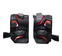 Interruttori Per Moto Da Manubrio Da 7/8 '' 22mm Spia Per Fari Indicatore Di Direzione Avvio Del Clacson Pulsante Di Uccisione Con Interruttore ATV Per Bici Elettrica Manubrio Pulsante di Controllo(4)