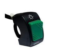 Interruttori per moto Interruttore moto ON OFF Pulsante di controllo Montaggio sul manubrio Segnale del faro Interruttori modificati(Green)