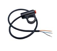 Interruttori per moto Interruttore moto Pulsante luce di emergenza Veicolo elettrico Doppio flash Avvertimento Lampada Lampeggiatore segnale Parte(Black)
