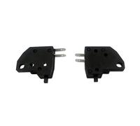 Interruttori per moto Set interruttori freno a disco per moto, auto elettriche e ATV - Interruttore luce stop anteriore sinistro/destro con molla(1 set)