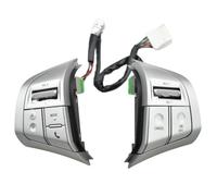 Interruttori Per Volante Compatibile Con Isuzu Per D-Max 2015 2016 2017 2018 2019 2020 Auto Interruttore Di Controllo Di Crociera Volante Audio Tasto Del Volume(Sliver)