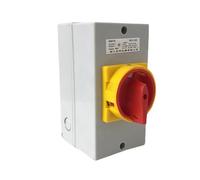 Interruttori principali di ricambio Interruttore automatico rotante impermeabile per controllo sicuro della potenza e isolamento circuito interruttore principale
