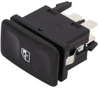 Interruttori Pulsante Alzacristalli Auto Per VW Per Jetta Per Polo Per Golf Per MK2 Per GTI 191959855 Regolatore Di Controllo Elettrico Alzacristalli Regolatore Pulsante(NERO 1)