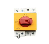 Interruttori rotanti for sezionatori solari con maniglia rotante su guida DIN, 4P PV DC 1000V 32A(600V)