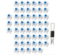 Interruttori tattili per tastiera meccanica Design a 3 pin che supporta modelli di montaggio standard e layout PCB comuni (50PCS)