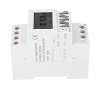 Interruttori Timer, Interruttore Timer Programmabile NKG-4, Interruttore Timer Digitale Interruttore di Controllo Temporizzazione su Guida Din AC220V 3A