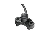 Interruttori Universali Montatura In Alluminio Per Manubrio Per Faro Per Arresto Avvio Per Pulsante Fendinebbia Accensione-Spegnimento Interruttore di controllo della finestra(Nero,Manual reture)