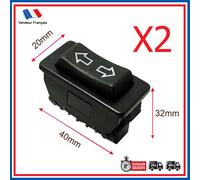 Interruttori Universali Per Alzavetri 12V 20A - Set Di 2 Pulsanti 5 Pin
