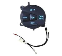 Interruttori Volante Multifunzione Per Fiesta MK7 MK8 ST Per Ecosport 2013 Interruttore Multifunzione Per Controllo Velocità Crociera Pannello Copertura Telaio Volante(Button and cable)