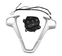 Interruttori Volante Multifunzione Per Fiesta MK7 Per Ecosport 2013 Pannello Telaio Auto Coprivolante Decorativo + Pulsanti Cruise Control