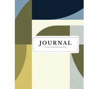 Intersecting Color Fields 1 Lined Journal: 100 pages (8,5x11) of lined pages