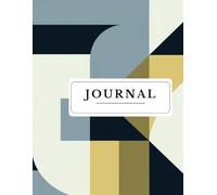 Intersecting Color Fields 3 Lined Journal: 100 pages (8,5x11) of lined pages