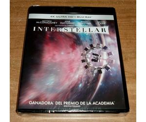 Interstellar 4K UHD+2 Blu-Ray Nuovo Sigillato Fantascienza