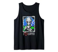 Interstellar Brew Club: caffè alieno con umorismo cosmico Canotta