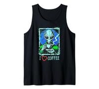 Interstellar Brew Club: caffè alieno con umorismo cosmico Canotta