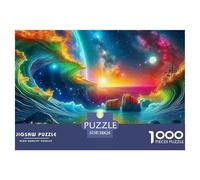 Interstellar Ocean 1000 Pezzi Puzzle Science Fiction Da 14 Anni E Più Dettagli Nitidi Collection Sfida Mentale Relax 38x26cm/1000pcs