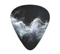 Interstellar Smoke Printed - Set di 12 plettri per chitarra, sottili, medi e spessi, adatti per chitarra, basso, chitarra elettrica e ukulele