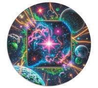 Interstellare Jigsaw Puzzle Impossible 1000 Pezzi pianeta Universo Decorazione Per La Casa. Rilassamento E Intelligence Per Adulti E Bambini Da 12 Anni 1000pcs (67.5x67.5cm)