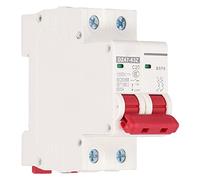 Interuptore Magnetotermico,1000 V CC 20A 2P,Interuptore Automatico Miniaturizzato,DIN Rail Overload Protection Air Switch Circuit Breaker per l'illuminazione Residenziale Distribuzione