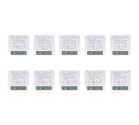 Interuttore Intelligente | WiFi | ZeVi MiniSwitch Modulo per Automazione domestica, Controllo Remoto Luci e Dispositivi app SmartLife, Domotica Fai-da-Te, Compatibile con Alexa e Google Home 10pz