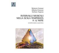 Intervalli musicali nella scala temperata a 12 note. Interpretazione geometrica