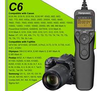 Intervalometro Fotocamera digitale Controller di rilascio remoto dell'otturatore Controllo timer LCD con cavo per Canon Fujifilm Olympus Pentax