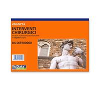 Interventi Chirurgici Registro Operatorio per Aziende Sanitarie Ospedaliere (Conf. 2 Pezzi) DU169700000