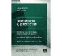 Interventi locali su edifici esistenti. Interventi su edifici in