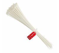 intervisio Fascette Plastica per Cablaggio Lunghe 530 mm x 4,8 mm, Fermacavo Gra