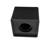 Intervista Microfono Stand Base Quadrato ABS Anti Shock Design Preciso Scanalato Allineamento Multiplo Opzione di Colore Portatile Mic Flag Stand
