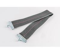 Intes SET 4 SPEZZONI CINGHIA ELASTICA PER RETI LETTO A DOGHE (LUNGHEZZA RETE 195 CM), altezza cinghia 50 mm