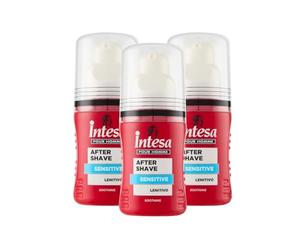 INTESA POUR HOMME | After Shave Sensitive, Lenitivo 3x100 ml