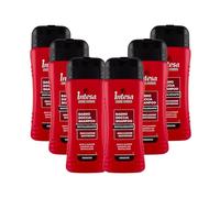 INTESA POUR HOMME | Bagno Doccia Shampoo Ginseng, Rivitalizzante, con Ginseng, 6x500 ml